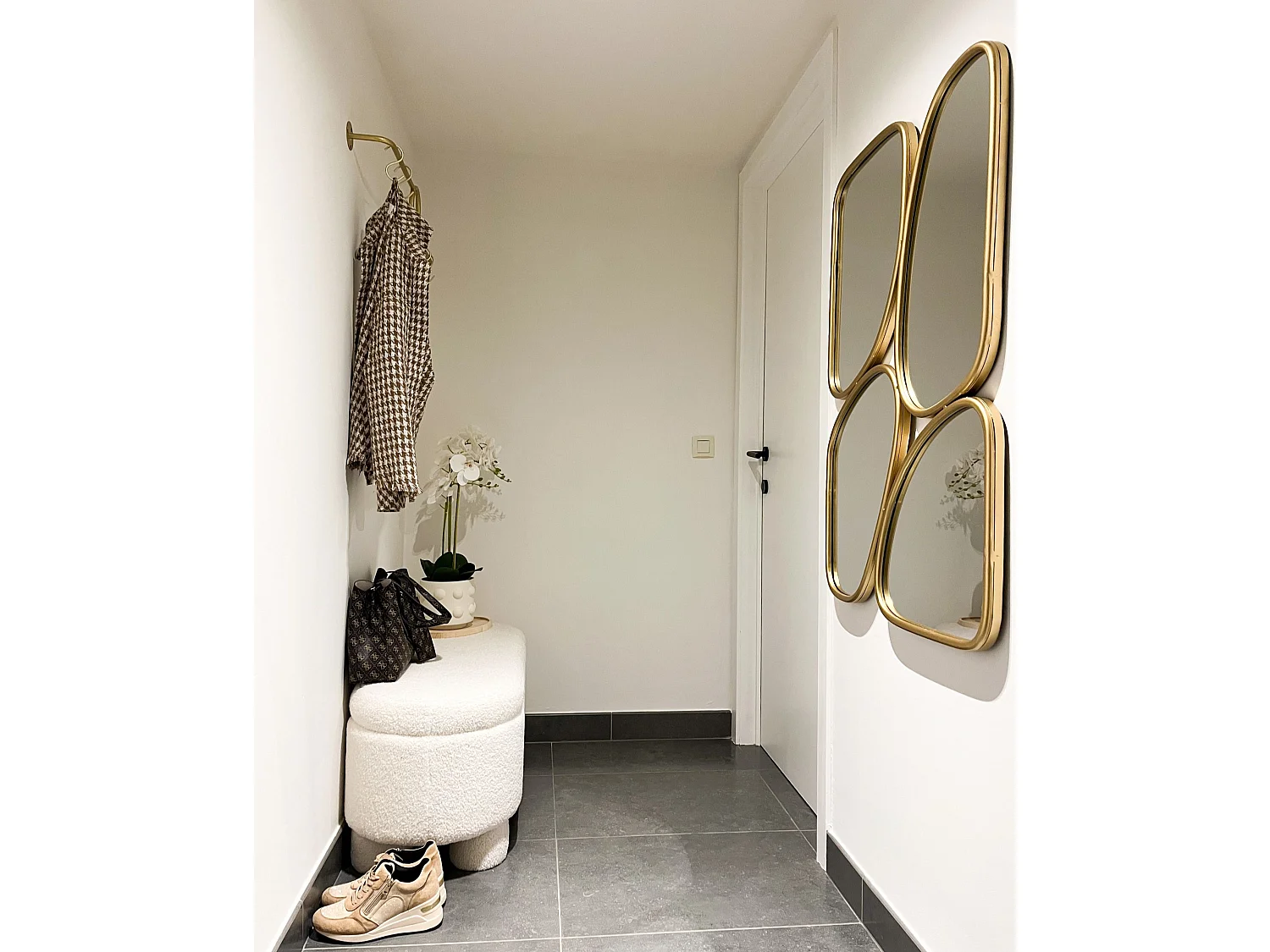 Wandspiegel DIANCEY 70 cm 100 cm Metall Gold