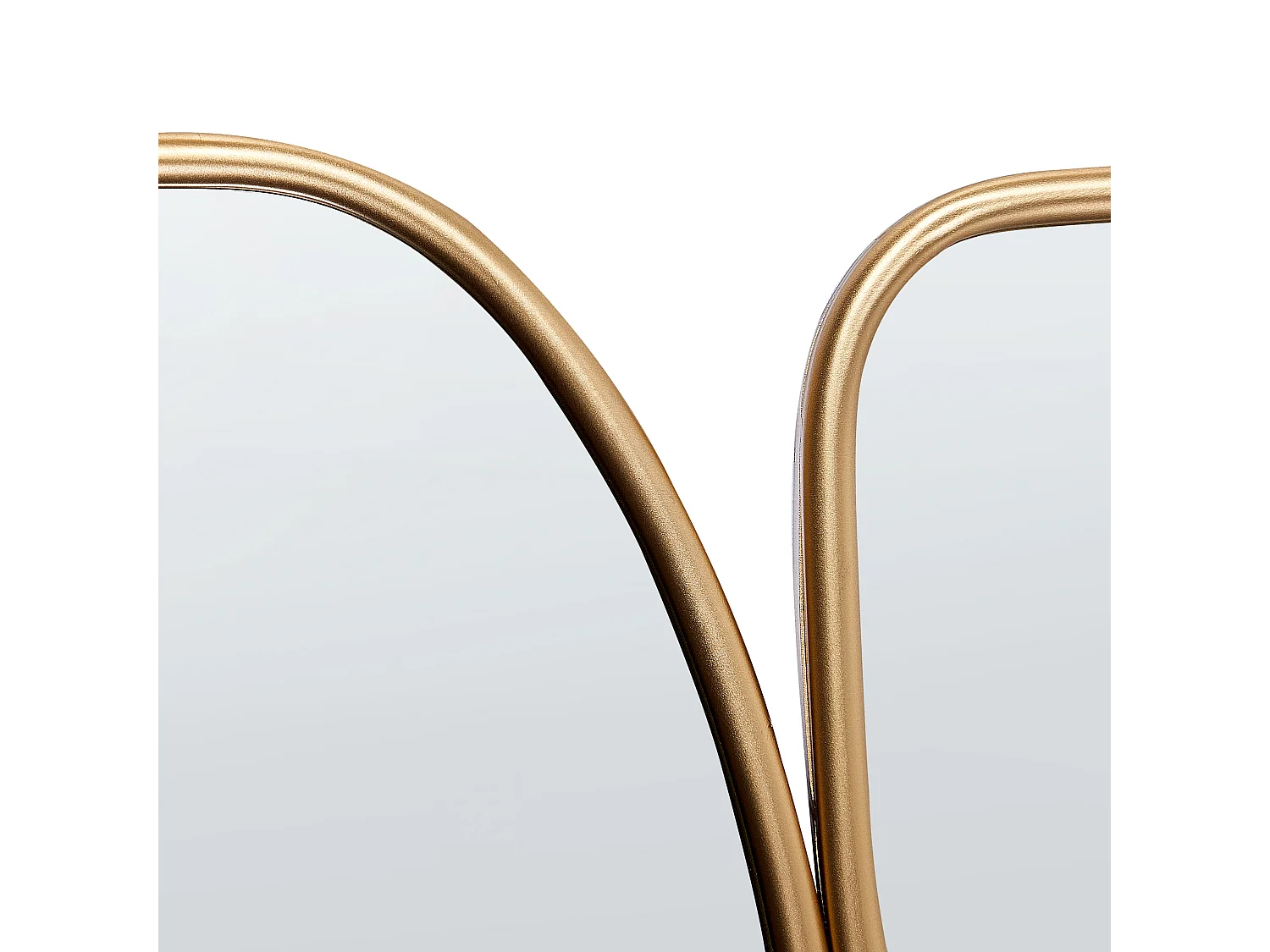 Miroir DIANCEY 70 cm 100 cm Métal Doré