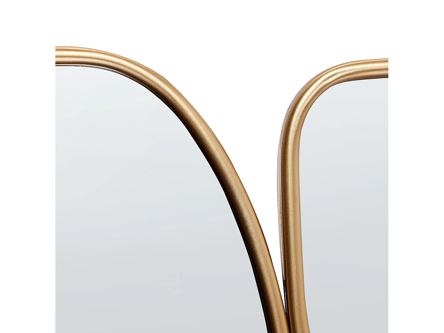 Miroir DIANCEY 70 cm 100 cm Métal Doré