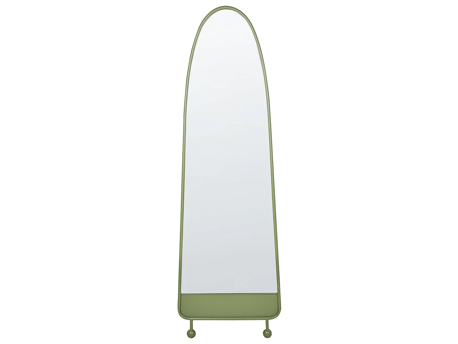 Miroir PARNAY 45 cm 146 cm Métal Vert olive