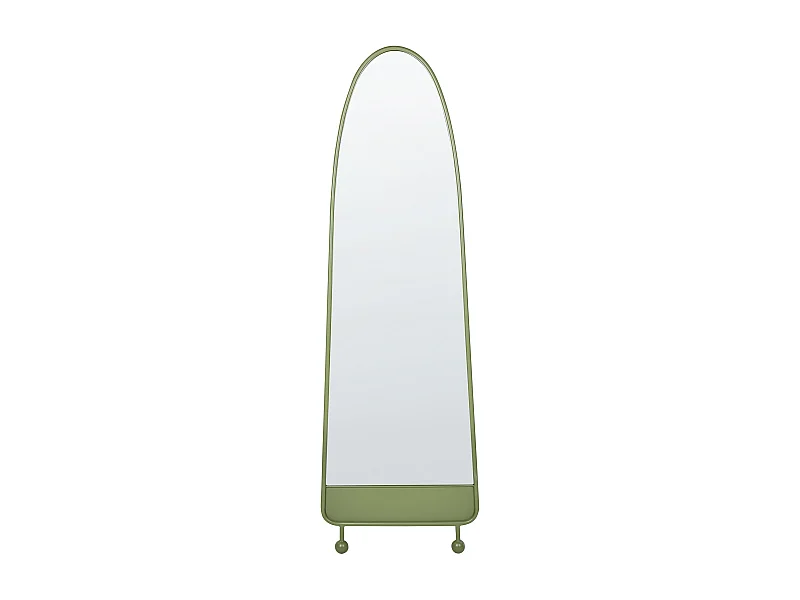 Miroir PARNAY 45 cm 146 cm Métal Vert olive