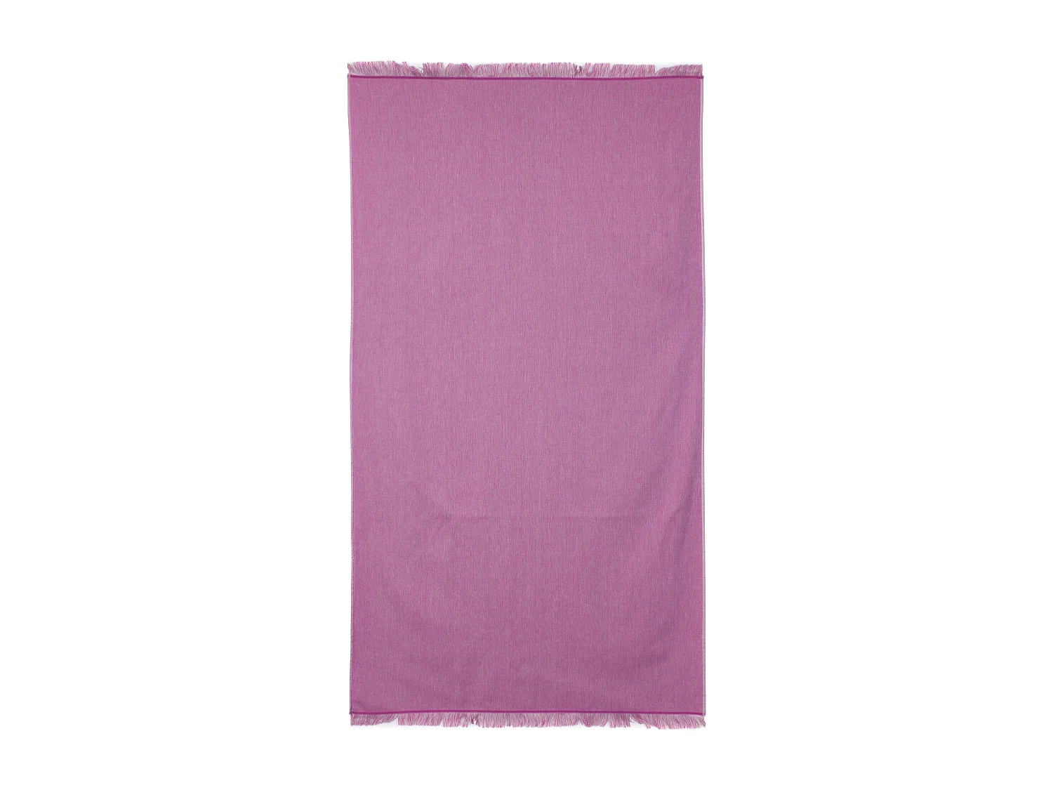 Drap de plage Fouta 100x180 cm coton 290 g/m² ROSTOCK Lilas