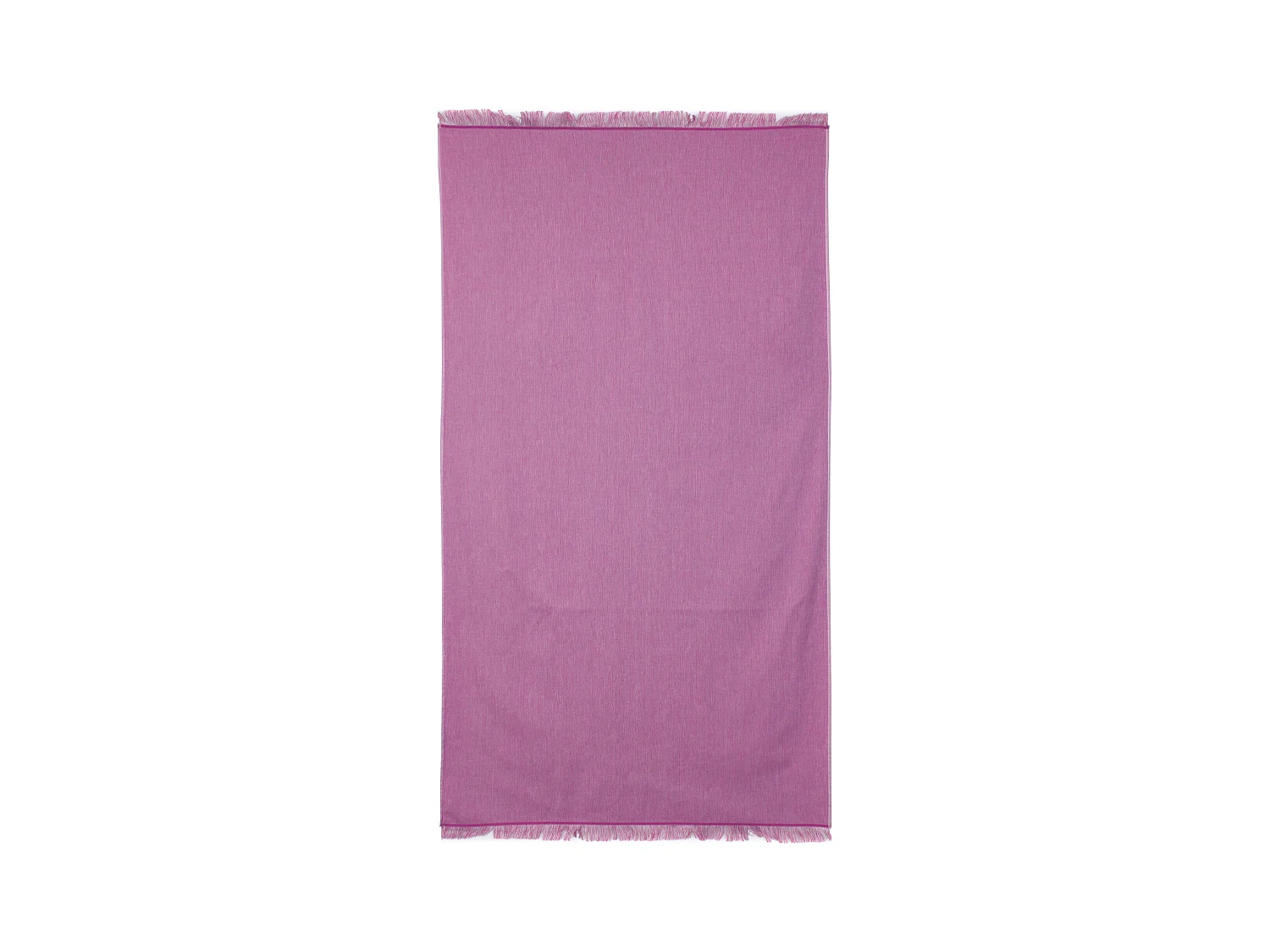 Drap de plage Fouta 100x180 cm coton 290 g/m² ROSTOCK Lilas