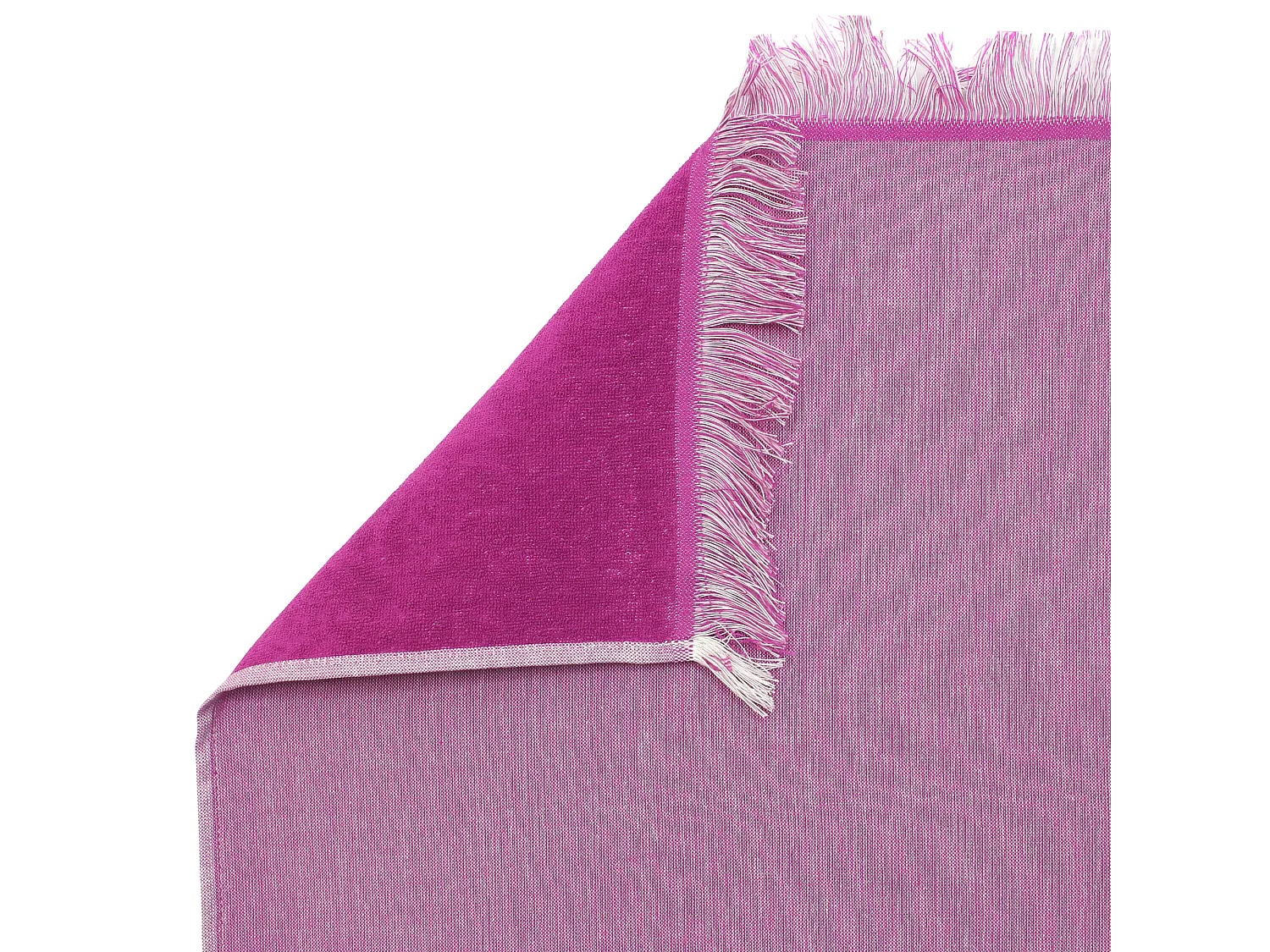 Drap de plage Fouta 100x180 cm coton 290 g/m² ROSTOCK Lilas