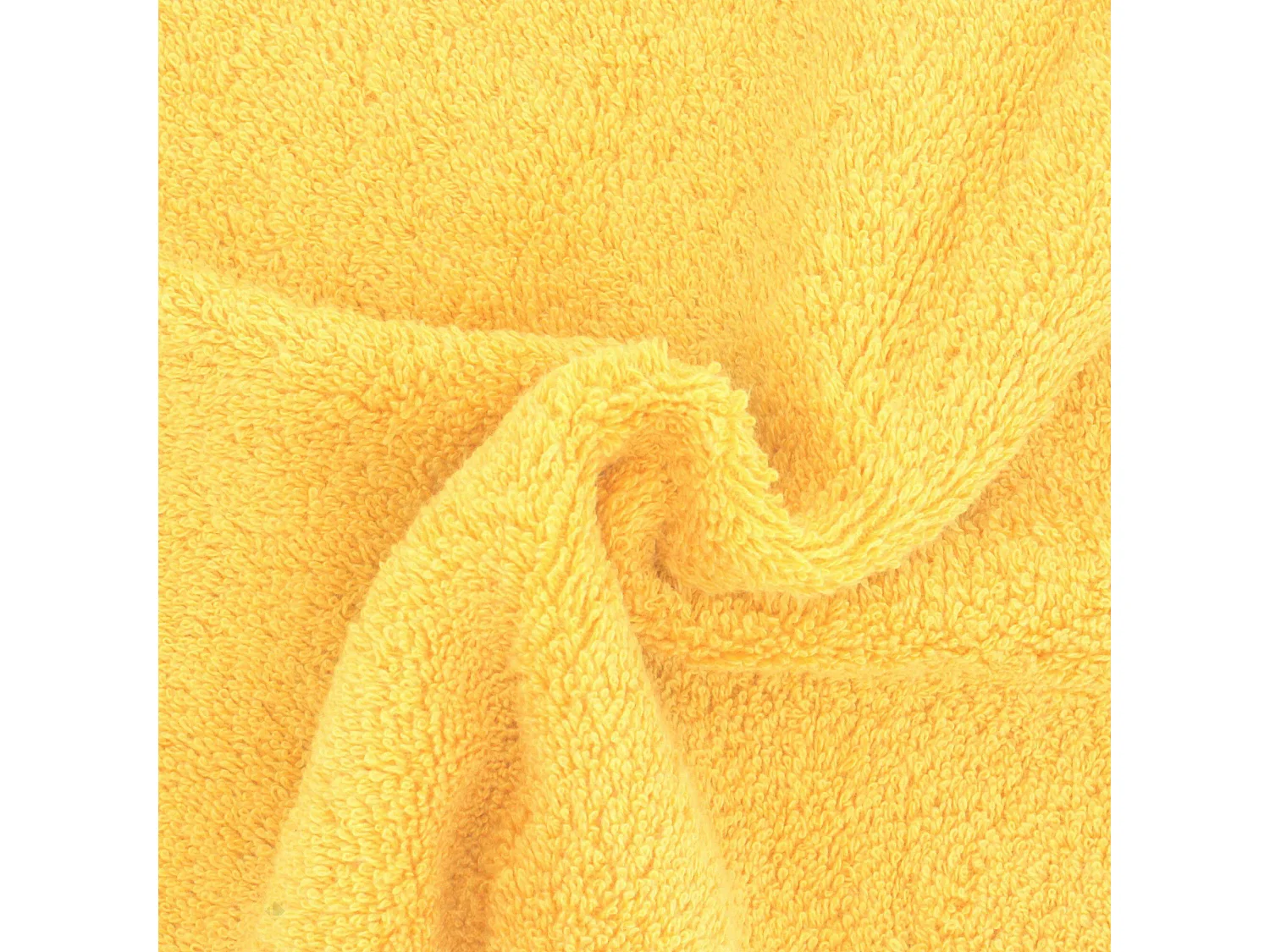 Serviette de toilette 50x100 cm PURE Jaune 550 g/m2