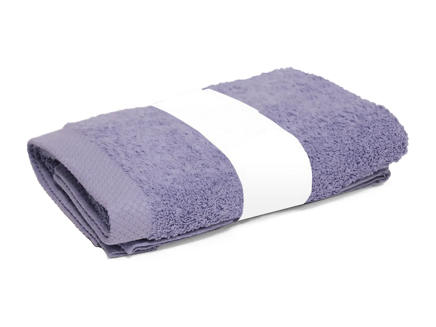 Serviette de toilette 50x100 cm PURE Bleu Lavande 550 g/m2