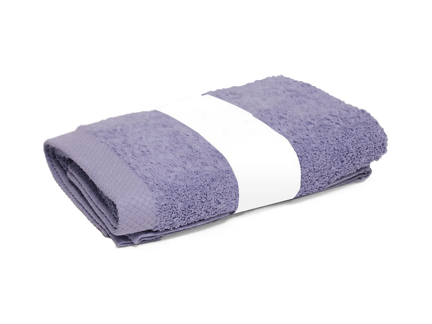 Serviette de toilette 50x100 cm PURE Bleu Lavande 550 g/m2