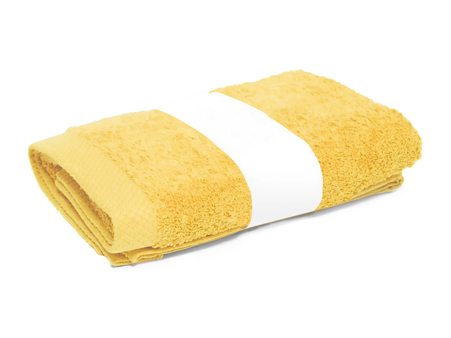 Drap de douche 70x140 cm PURE Jaune 550 g/m2