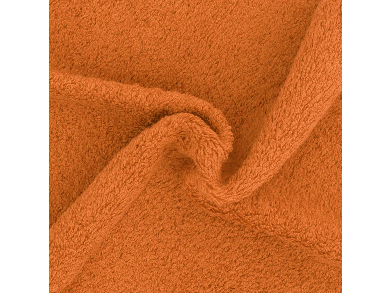 Drap de bain 100x150 cm PURE Orange Safran 550 g/m2