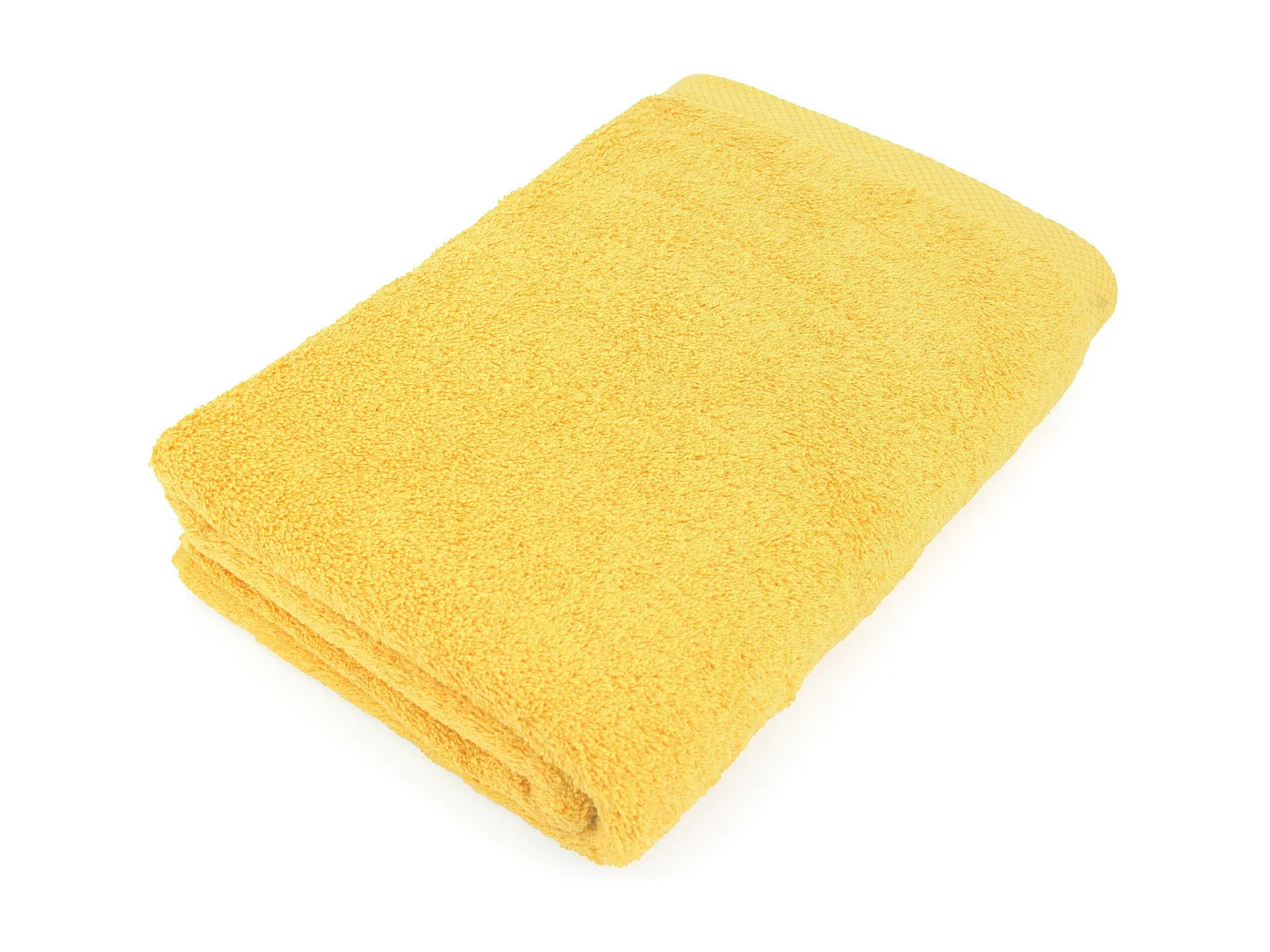 Drap de bain 100x150 cm PURE Jaune 550 g/m2