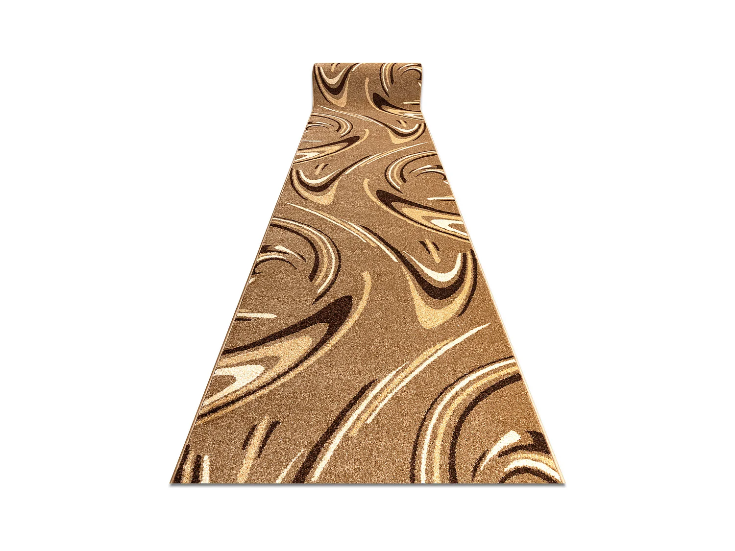 Tapis de couloir KARMEL FRYZ - CAFÉ noix 110x140 cm