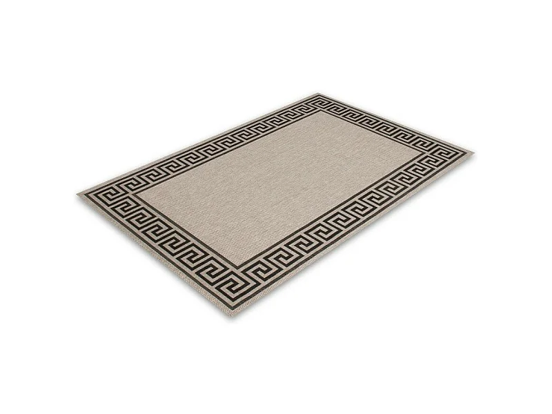 Teppich 170x120cm, Design F205A in Silberfarben - Komfort und Eleganz für Ihr Interieur