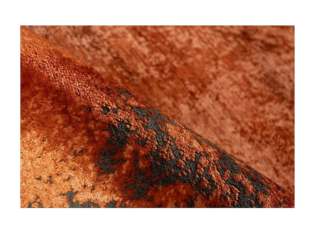 Tapijt 170x120cm, design E509E terracotta kleur - Comfort en elegantie voor uw interieur