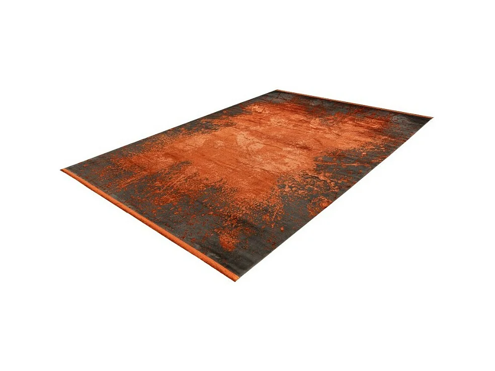 Tapis Pierre Cardin 230x160cm, design E509E coloris terracotta - Confort et élégance pour votre intérieur