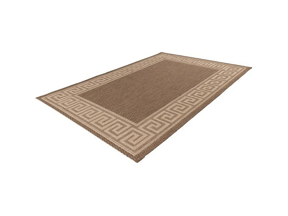 Tapis 170x120cm, design F205A coloris café - Confort et élégance pour votre intérieur