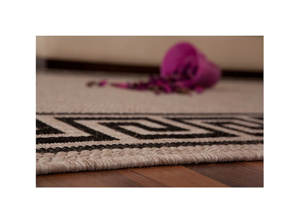 Teppich 290x200cm, Design F205A in Silberfarben - Komfort und Eleganz für Ihr Interieur