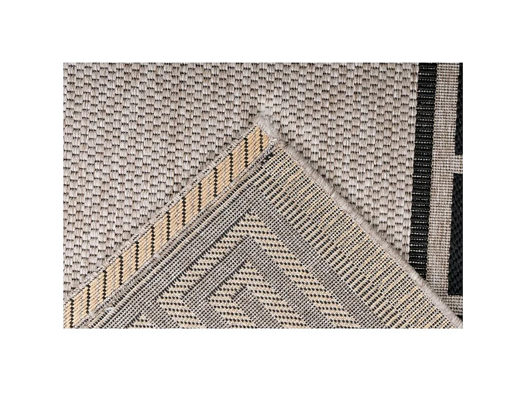 Teppich 290x200cm, Design F205A in Silberfarben - Komfort und Eleganz für Ihr Interieur