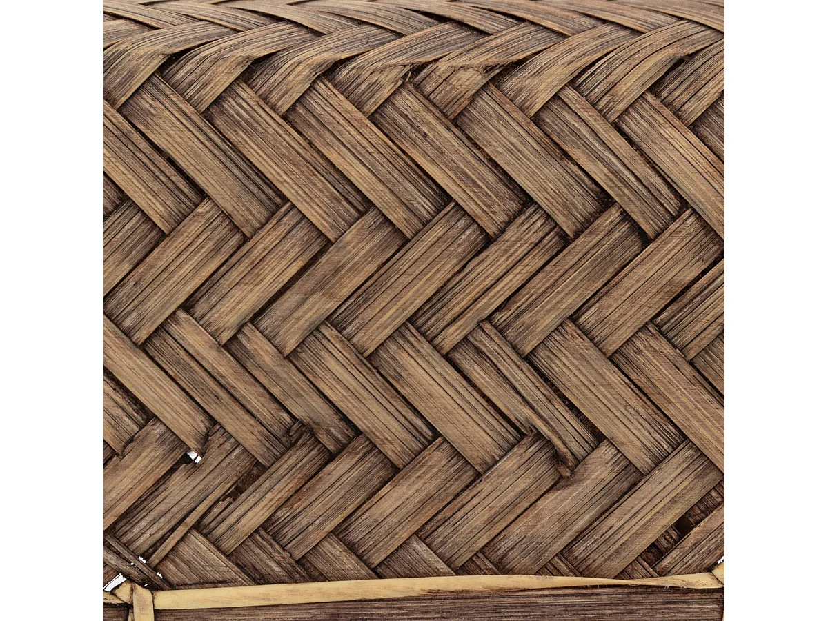Boîte à mouchoirs en Bambou et Rotin Marron