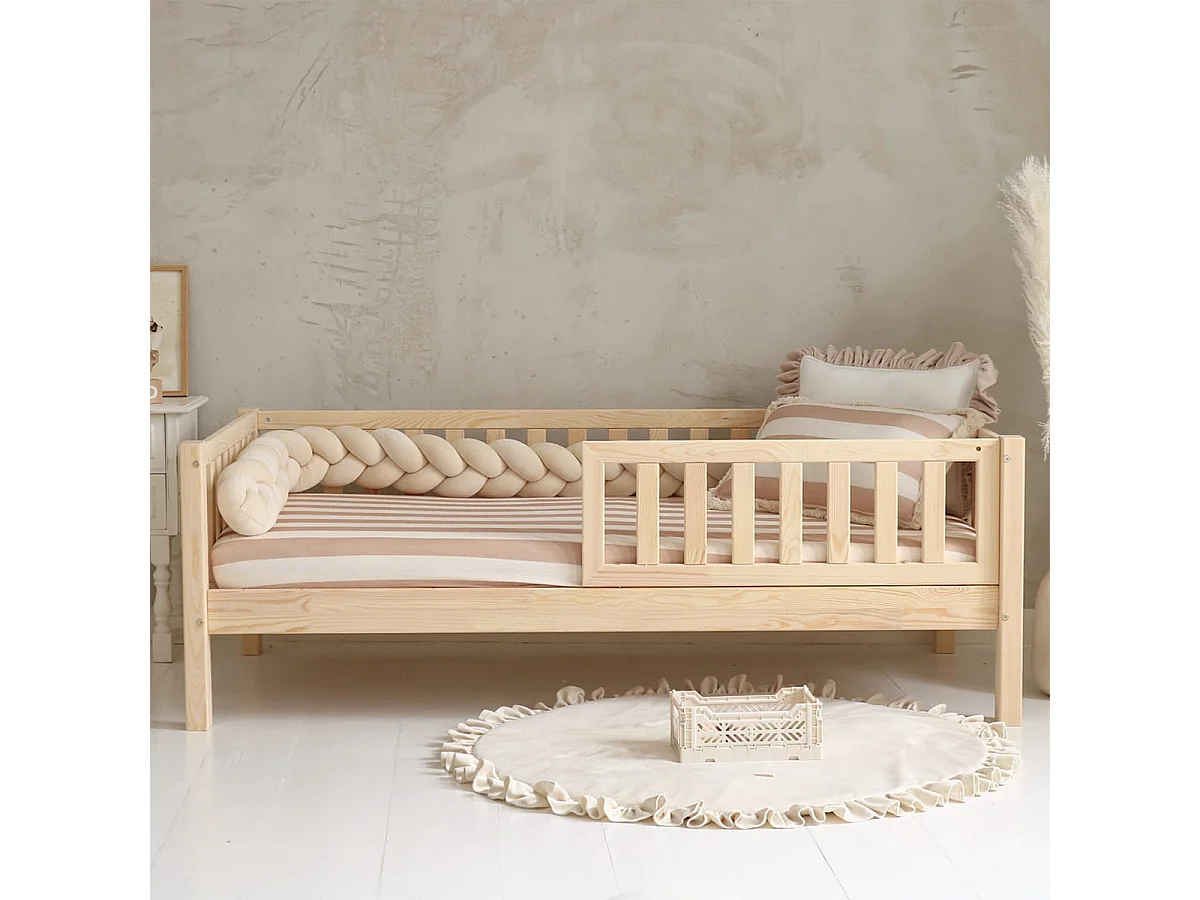 90x190 bed met 19 cm poten Agnès Bois