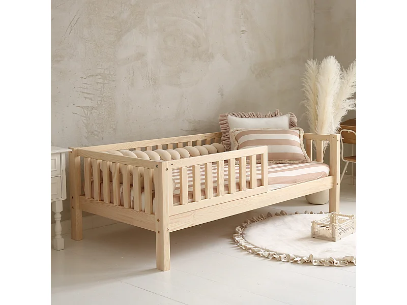90x190 bed met 19 cm poten Agnès Bois