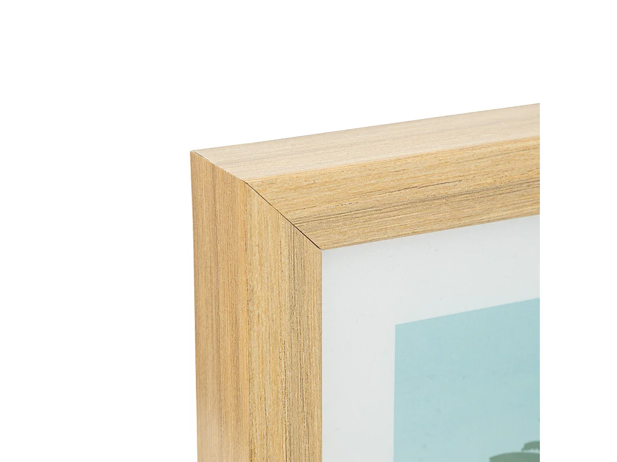 Affiche encadrée & sous-verre Love and Chill 30 x 40 cm