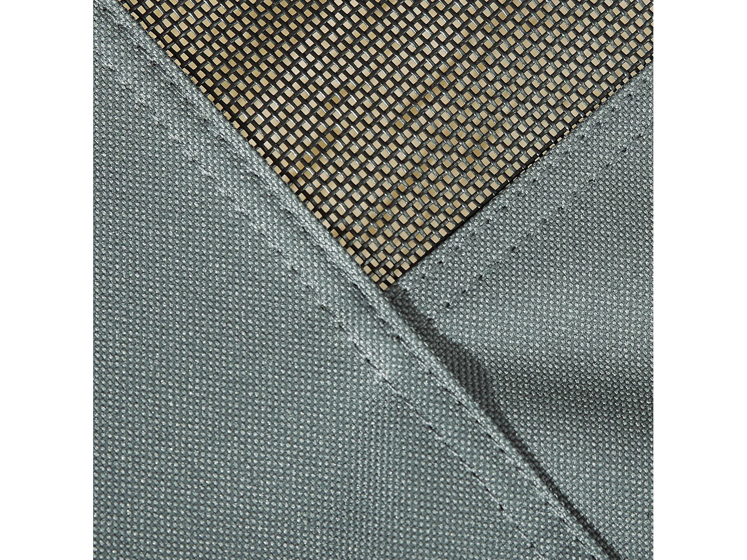 Lit pour chien chat sur pied velum anti-UV tissu Oxford micro-perforé sac transport inclus gris