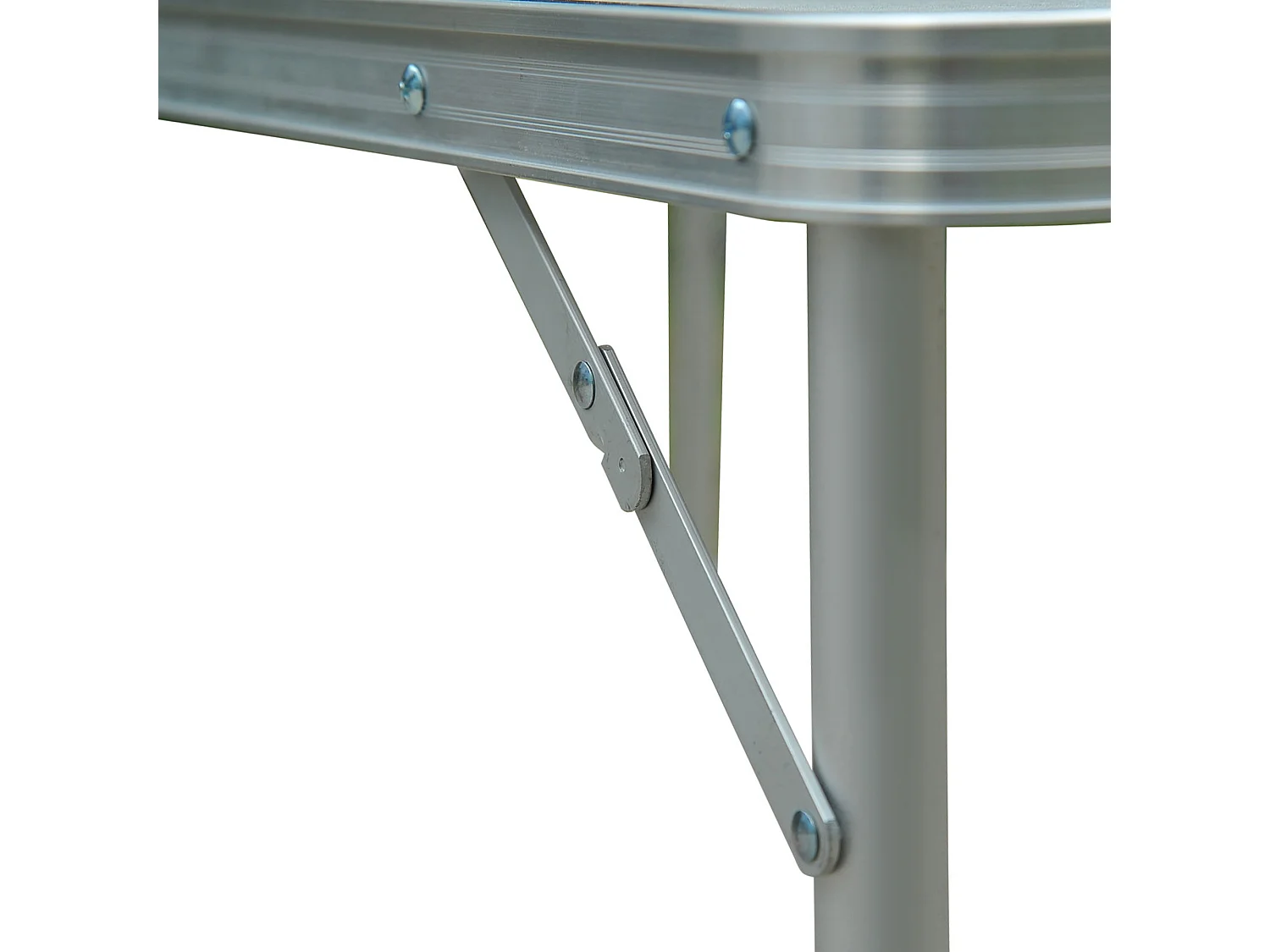 Table de camping reception pliante portable pique-nique buffet en aluminium