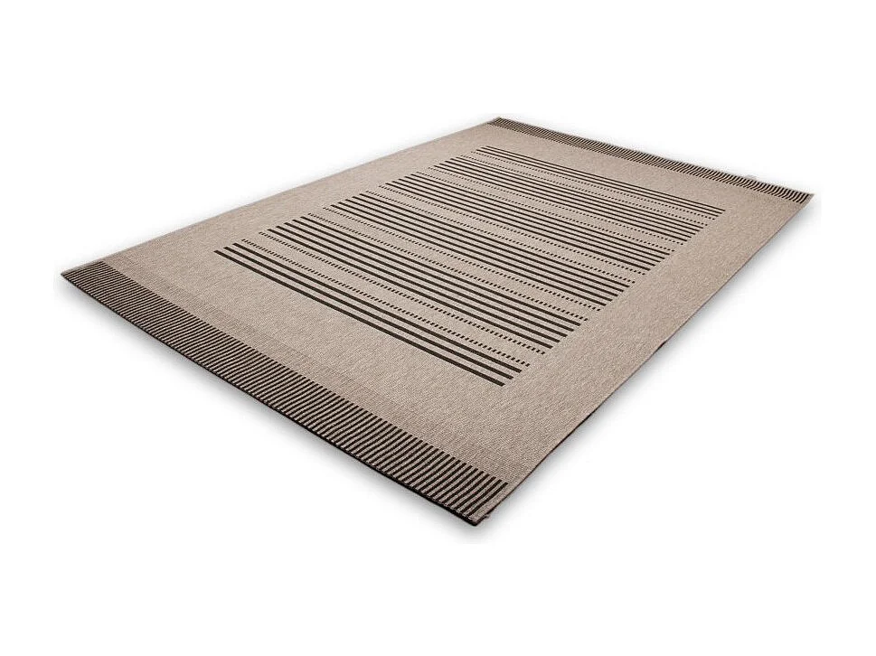 Alfombra 170x120cm, diseño F105A color plata - Confort y elegancia para su interior.