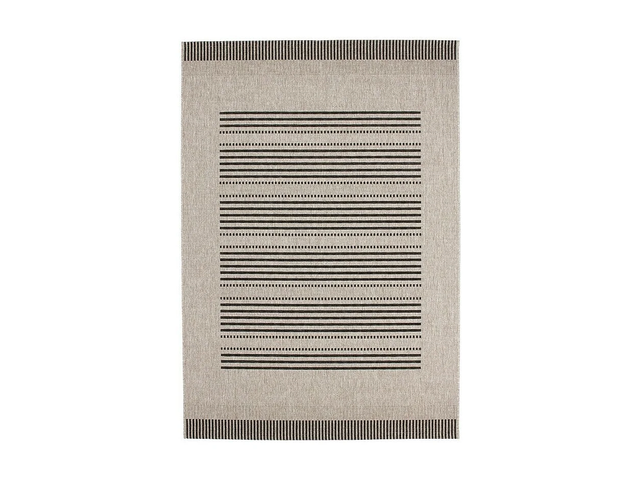 Tapis 170x120cm, design F105A coloris argent - Confort et élégance pour votre intérieur