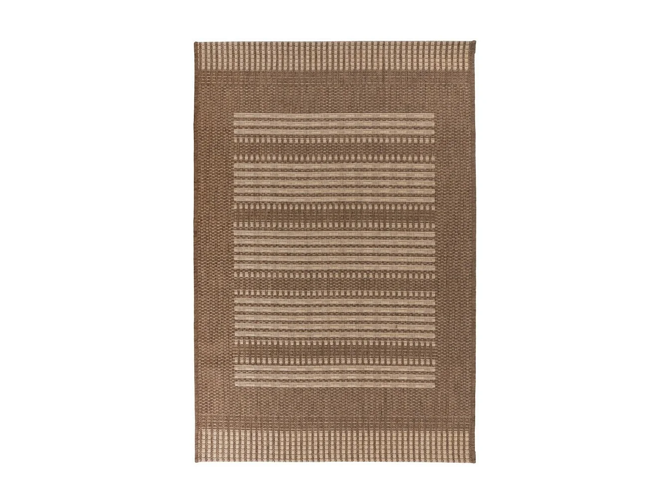 Tapete 150x80cm, design F105A na cor café - Conforto e elegância para o seu interior