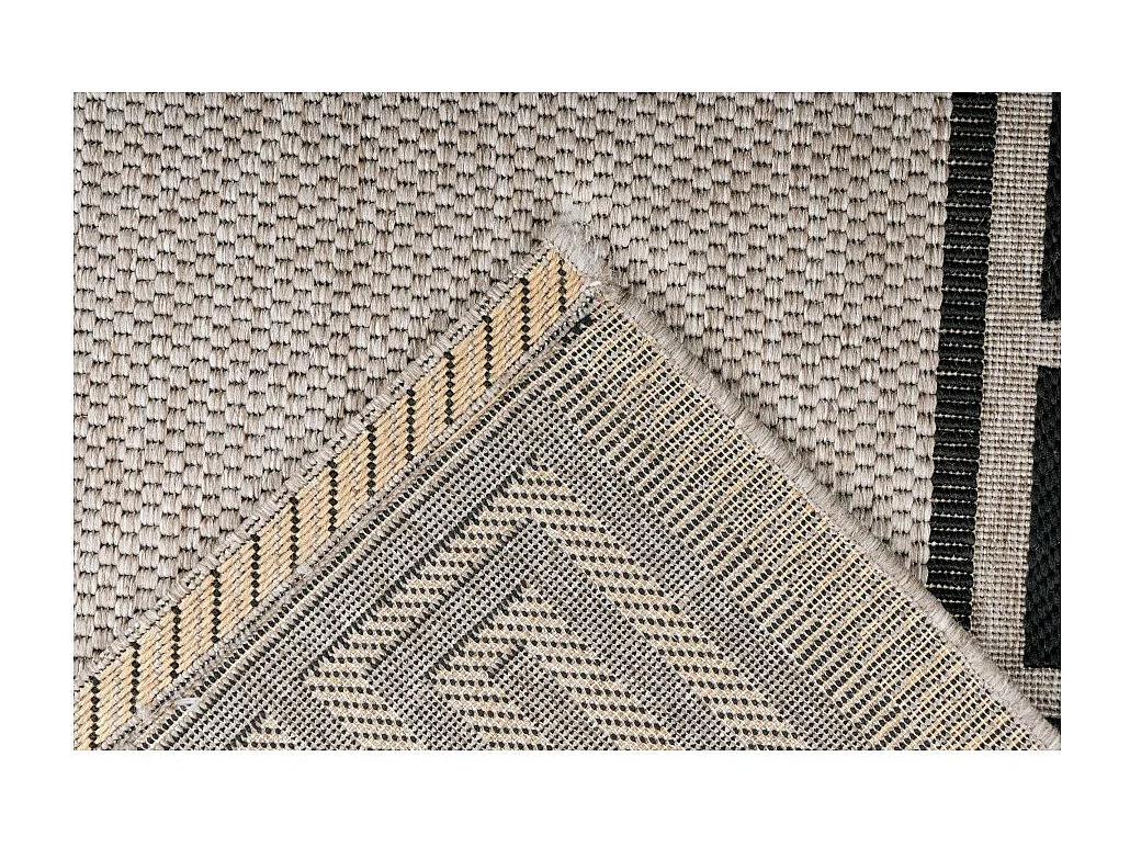 Tapete 110x60cm, design F205A na cor prata - Conforto e elegância para o seu interior.