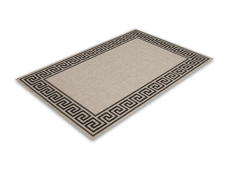 Tapis 110x60cm, design F205A coloris argent - Confort et élégance pour votre intérieur