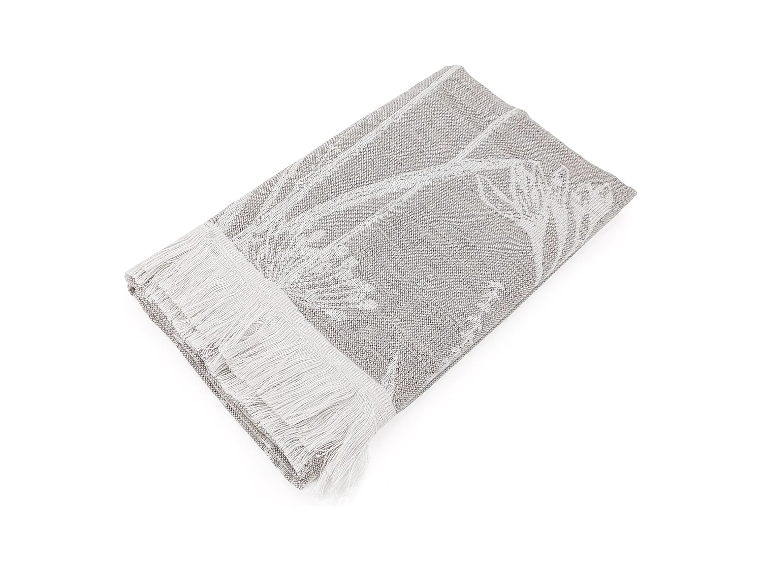 Serviette de toilette coton 50x100 cm collection DRY DANDELION beige