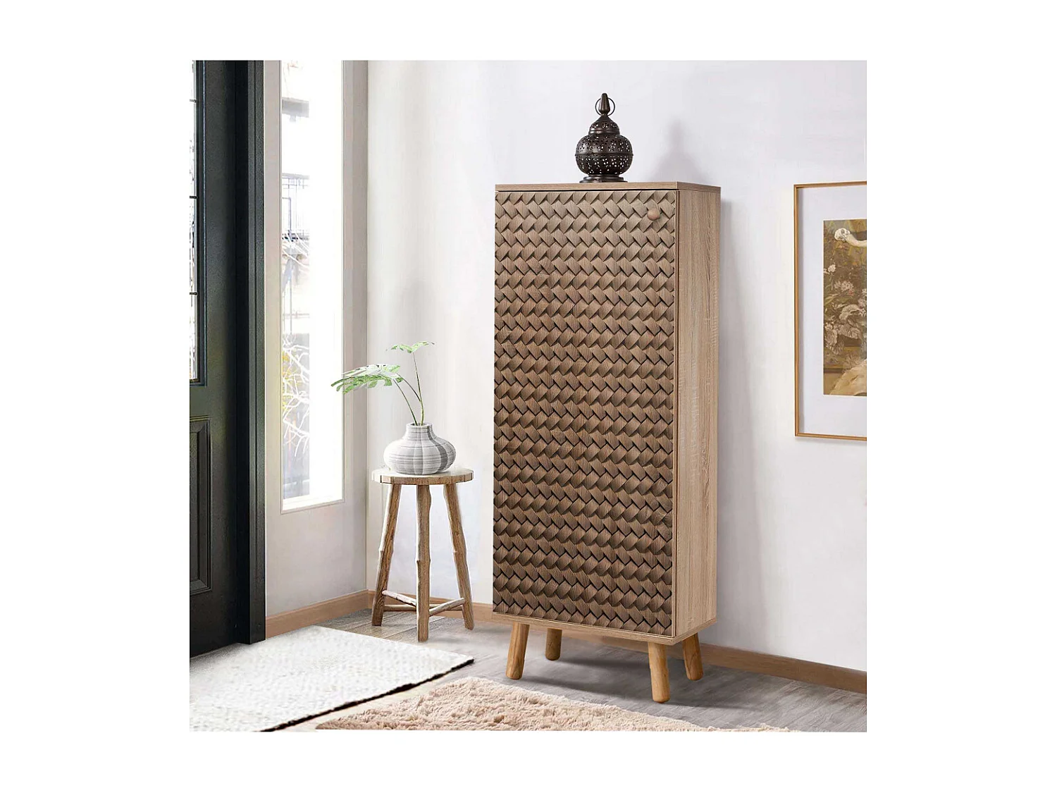 Meuble à chaussures en aggloméré Vegas