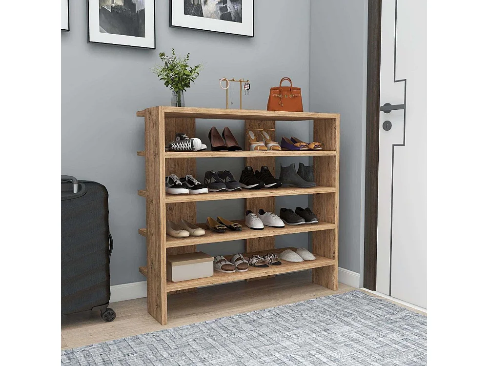 Etagère à chaussures en aggloméré Sargel
