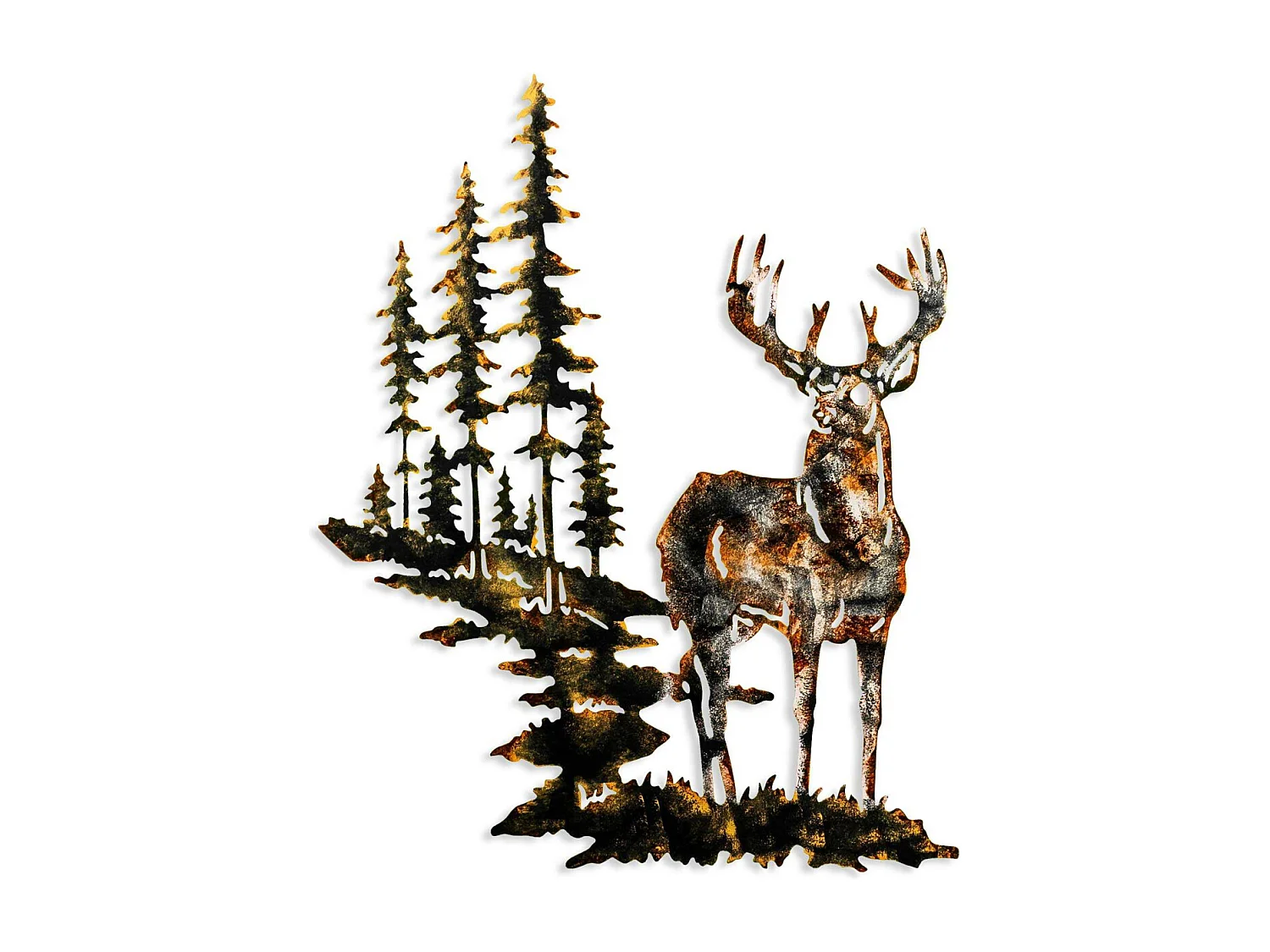 Accesorio decorativo de pared de metal – 65 x 79 cm – 100% metal