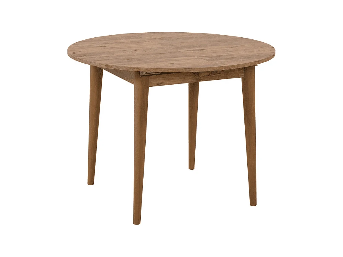 Tavolo allungabile da 100 a 131 cm con gambe in legno massello - VINA