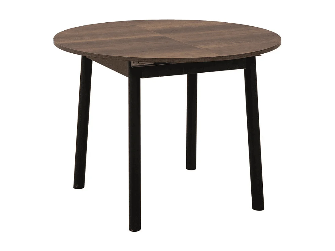 Ausziehbarer Tisch von 100 bis 131 cm mit Massivholzbeinen - VINA