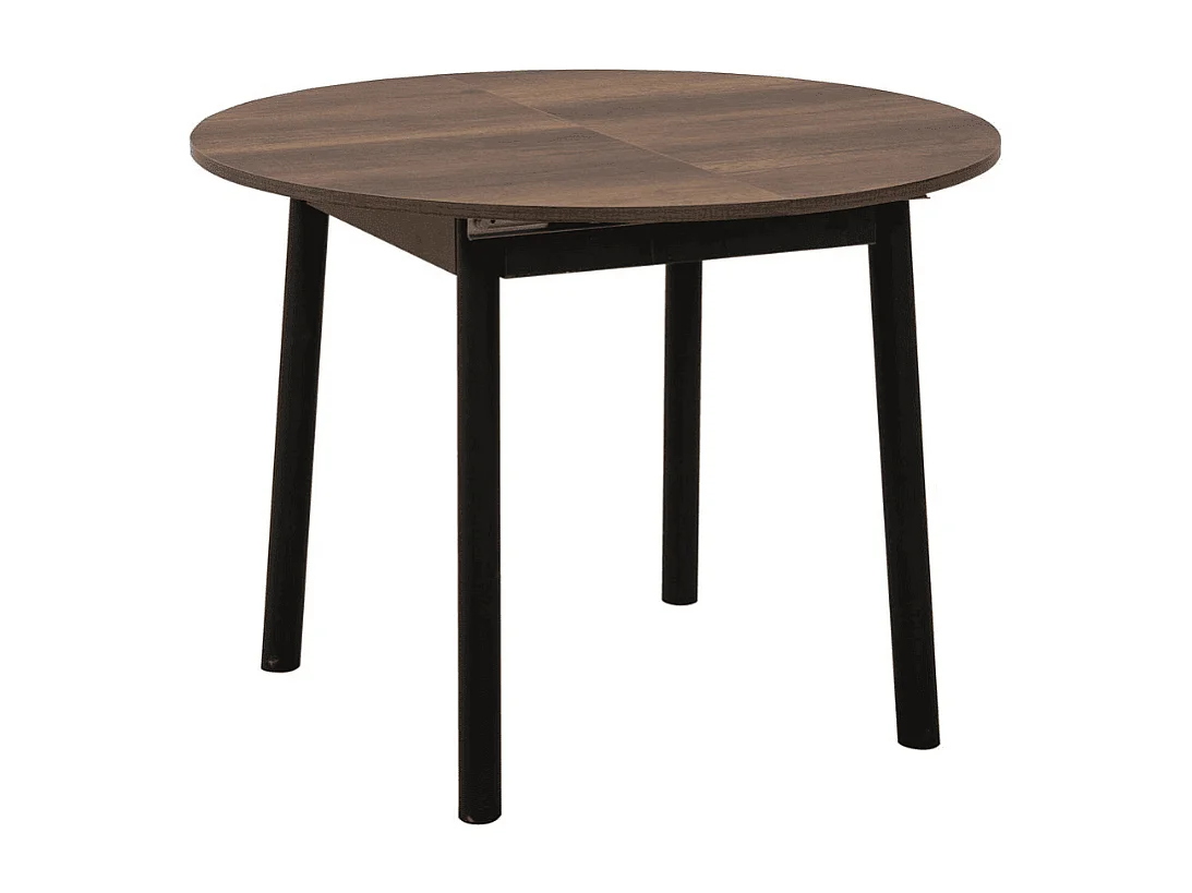 Ausziehbarer Tisch von 100 bis 131 cm mit Massivholzbeinen - VINA