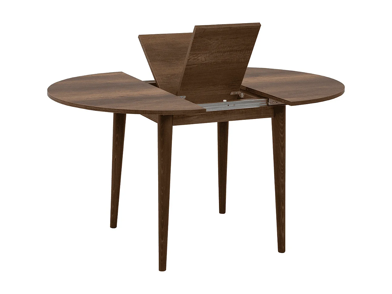 Tavolo allungabile da 100 a 131 cm con gambe in legno massello - VINA