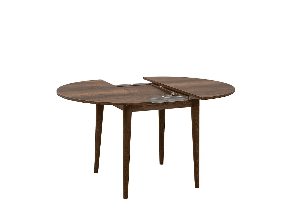 Mesa extensível para 4 pessoas com pés em madeira maciça VINA
