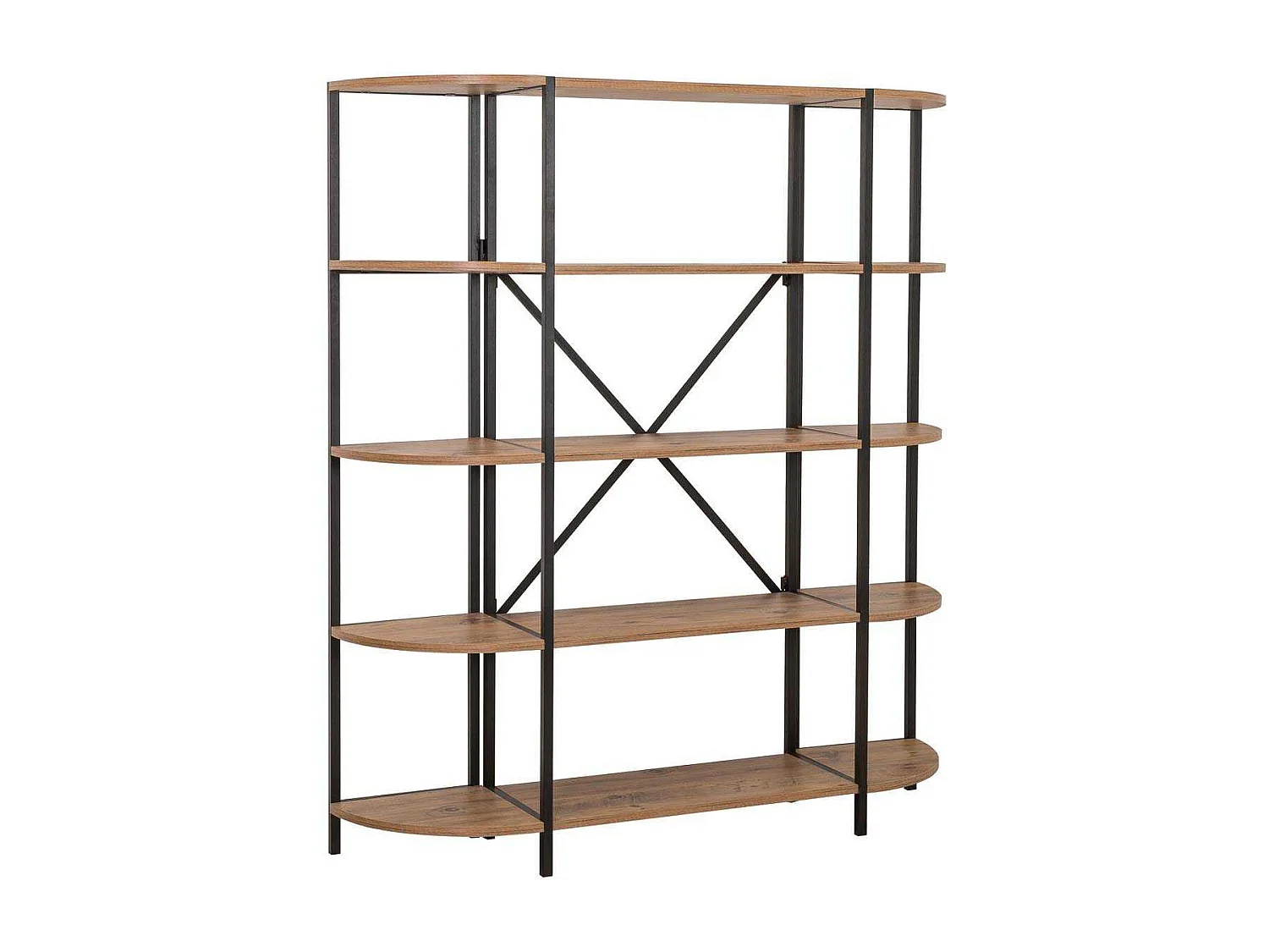 Etagère en aggloméré et métal Signa