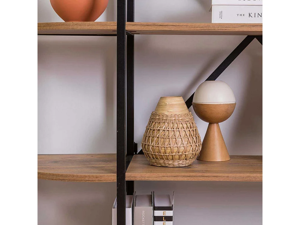 Etagère en aggloméré et métal Signa