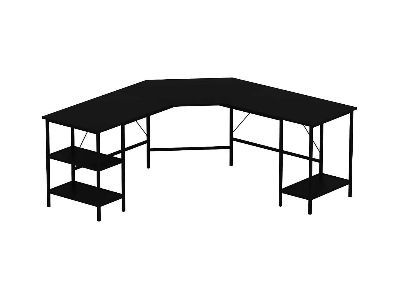 Bureau d'angle en aggloméré Power
