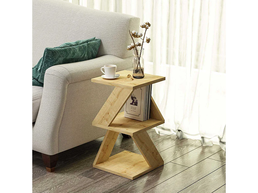 Mesa auxiliar 3 niveles H50 cm - ALBENI