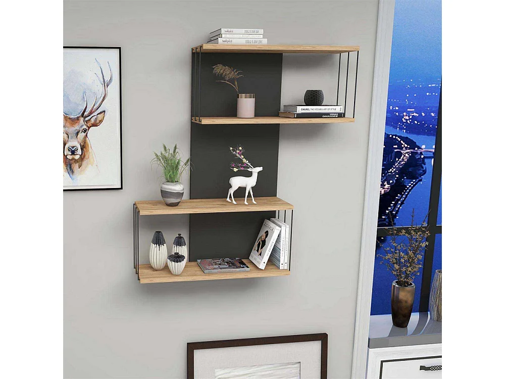 Etagère murale en aggloméré Destan