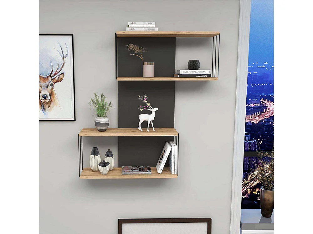 Etagère murale en aggloméré Destan