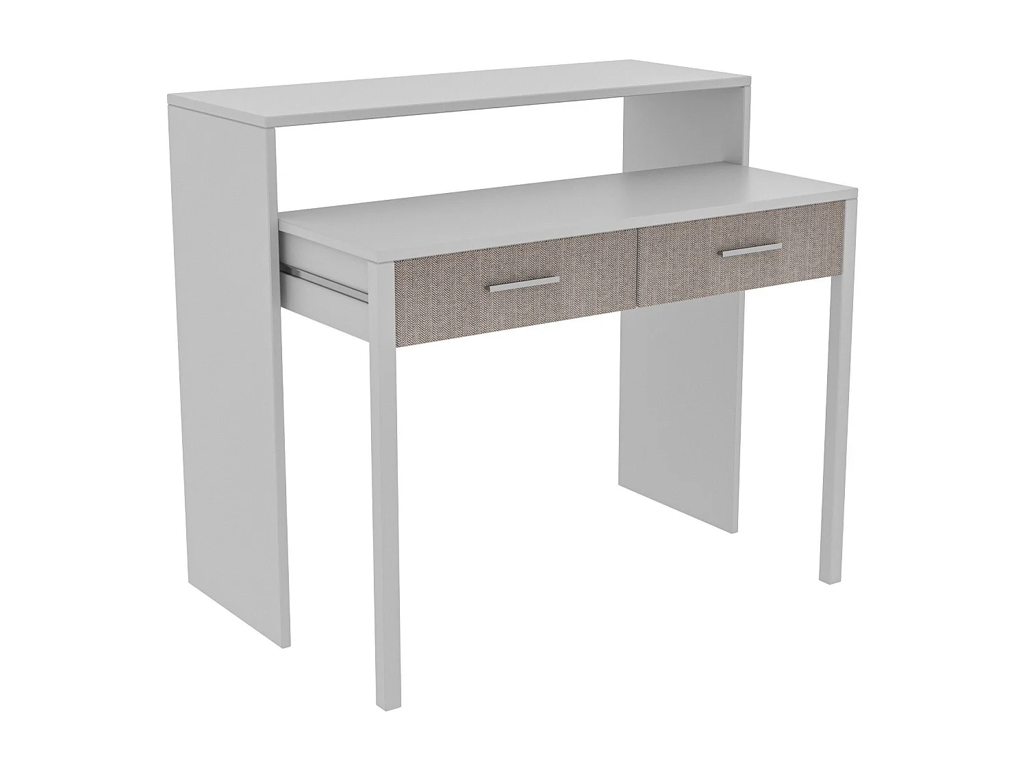 Mesa de oficina Kailua 192, Con cajones, Número de cajones: 2.00, 88x99x36cm, Blanco