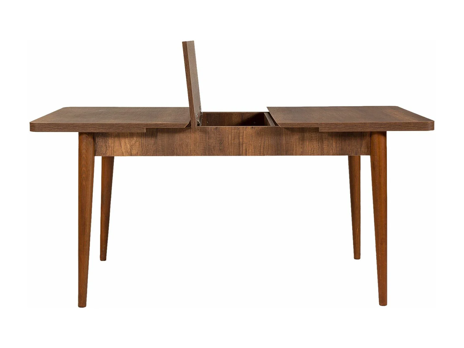 Table à manger extensible Malva Bois foncé