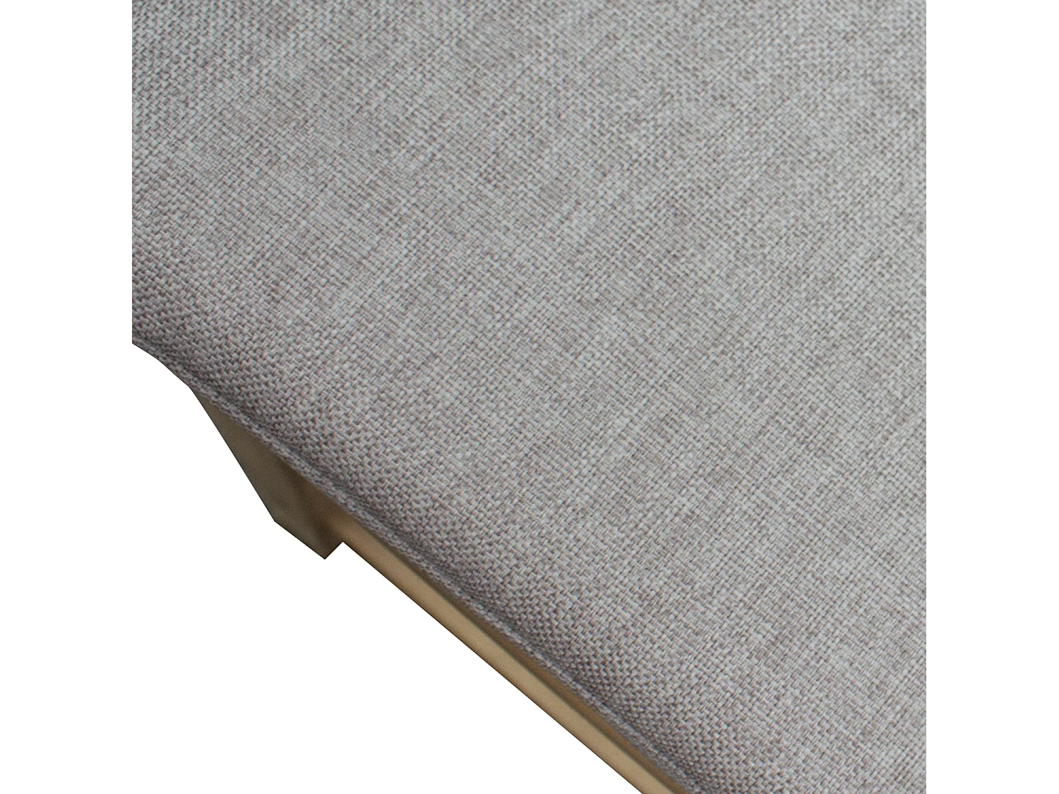 Mange debout ARUBA en acacia 4 places - coussins sable - HAPPY GARDEN